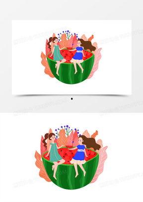 娱乐吃瓜视频边框素材